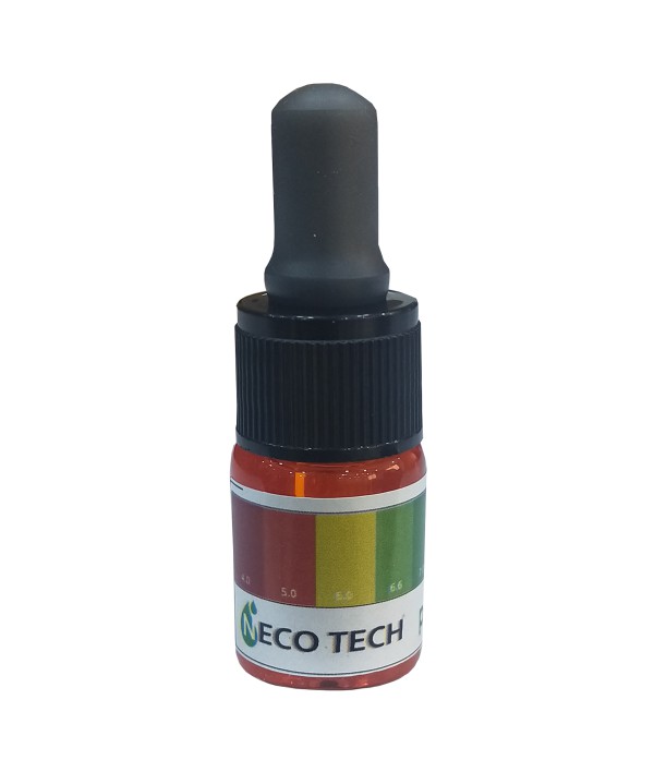 NECOTECH pH Test Liquid Drops for Water pH testing with pH colour chart- 1 pcs